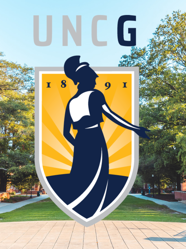 UNCG logo with minerva